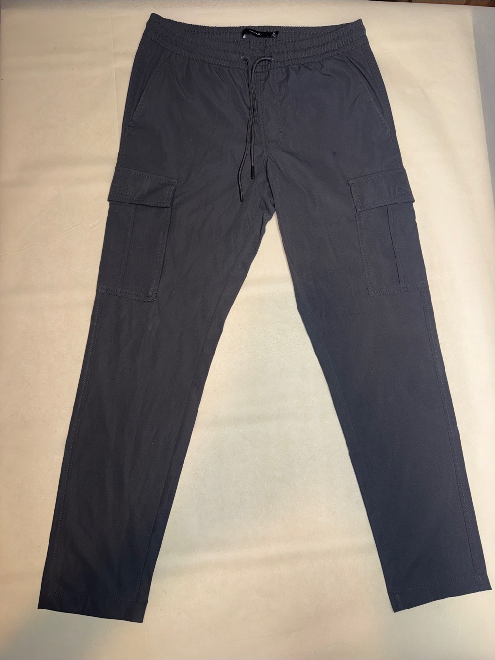 Tahari Men's Cargo Pants in Charcoal Gray